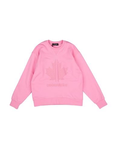 Dsquared2 Babies'  Toddler Sweatshirt Pink Size 6 Cotton, Elastane