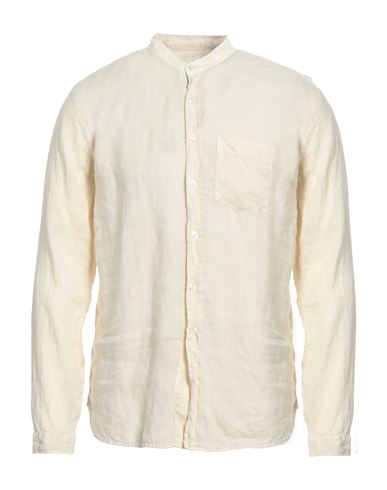 Xacus Man Shirt Beige Size 17 Linen