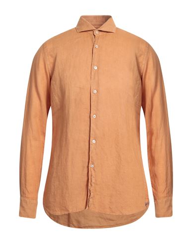 Xacus Man Shirt Mandarin Size 17 Linen