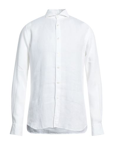 Xacus Man Shirt Off White Size 18 Linen