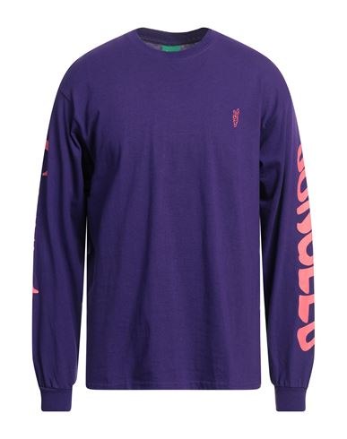 Anwar Carrots Man T-shirt Purple Size L Cotton
