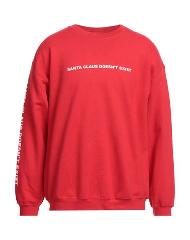 TABOO TABOO MAN SWEATSHIRT RED SIZE L POLYESTER, COTTON