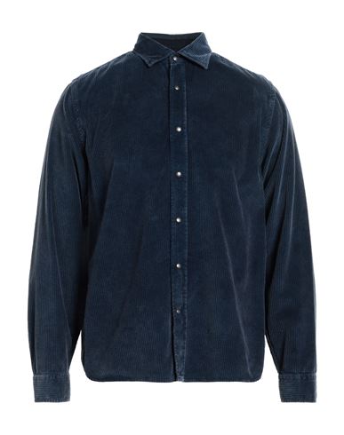 Xacus Man Shirt Midnight Blue Size 16 Cotton