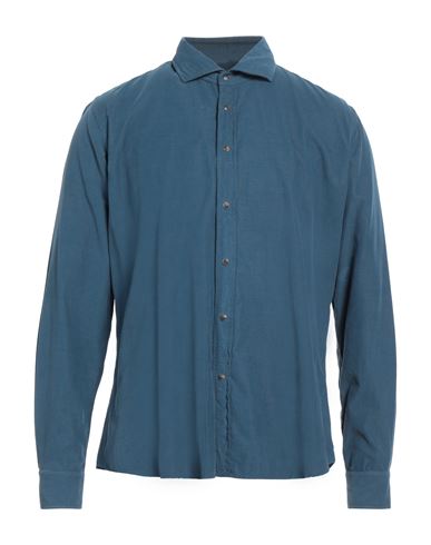 Xacus Man Shirt Slate Blue Size 16 ½ Cotton