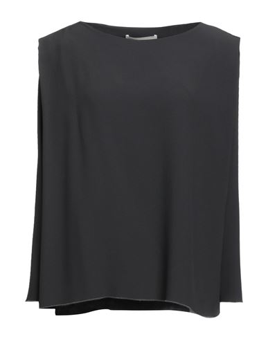 Liviana Conti Woman Top Lead Size 6 Viscose, Acetate In Grey