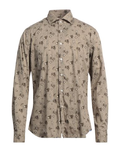 Xacus Man Shirt Sage Green Size 17 Cotton