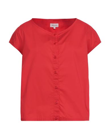 Woolrich Woman Shirt Red Size S Cotton In Red