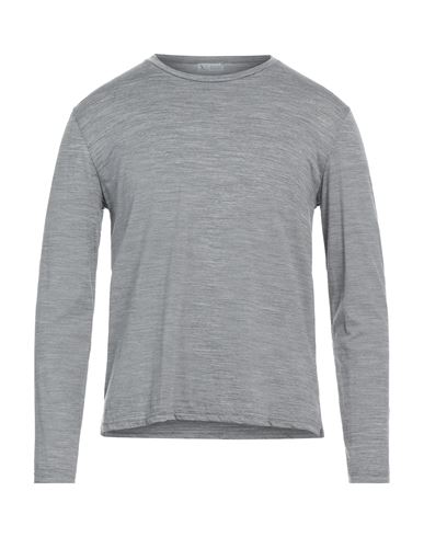 Xacus Man T-shirt Grey Size 46 Virgin Wool