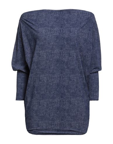 Chiara Boni La Petite Robe Woman T-shirt Navy Blue Size S Polyamide, Elastane