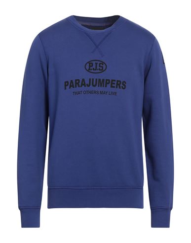 Parajumpers Man Sweatshirt Blue Size Xl Cotton