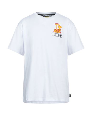 Iuter Man T-shirt White Size Xxl Cotton