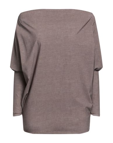 Chiara Boni La Petite Robe Woman T-shirt Lead Size L Polyamide, Elastane In Grey