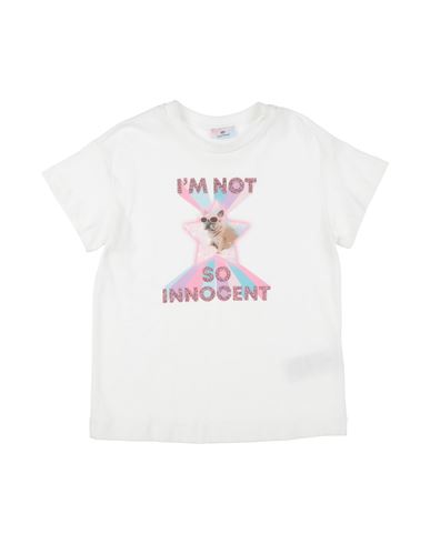 Chiara Ferragni Babies'  Toddler Girl T-shirt White Size 5 Cotton