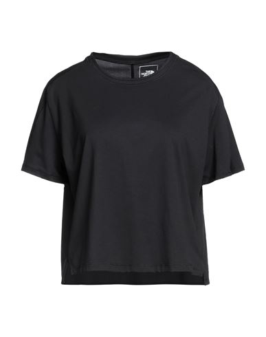 The North Face Woman T-shirt Black Size L Polyester, Lyocell, Elastane