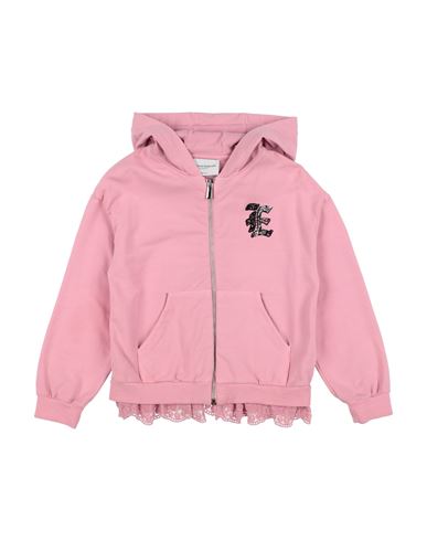 Ermanno Scervino Junior Babies'  Toddler Girl Sweatshirt Pink Size 6 Cotton, Elastane, Polyester