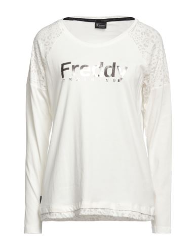 Freddy Woman T-shirt White Size M Cotton