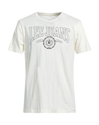 Lee Man T-shirt Off White Size Xl Cotton