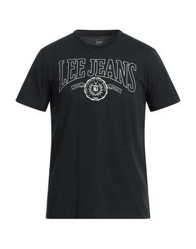Lee Man T-shirt Black Size Xl Cotton