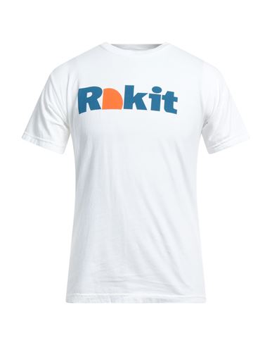 Rokit Man T-shirt White Size M Cotton