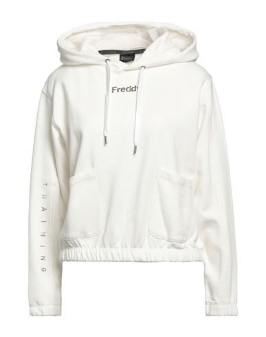 Freddy Woman Sweatshirt Off White Size S Cotton, Polyester