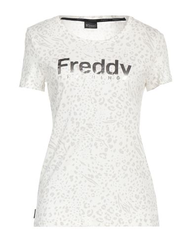 Freddy Man T-shirt Off White Size Xl Cotton