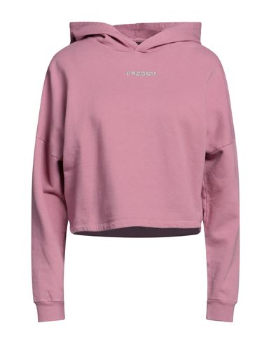 Freddy Woman Sweatshirt Pastel Pink Size L Cotton In Pink
