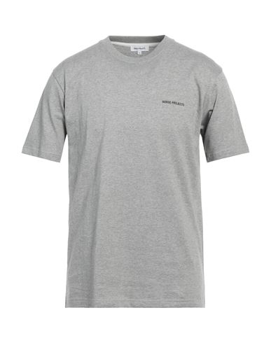 Norse Projects Man T-shirt Grey Size Xl Cotton