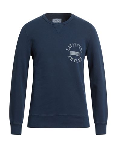 Bowery Man Sweatshirt Blue Size Xxl Cotton