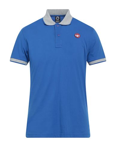Shop Murphy & Nye Man Polo Shirt Blue Size Xxl Cotton