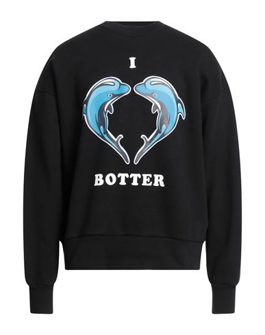 Shop Botter Man Sweatshirt Black Size Xl Organic Cotton
