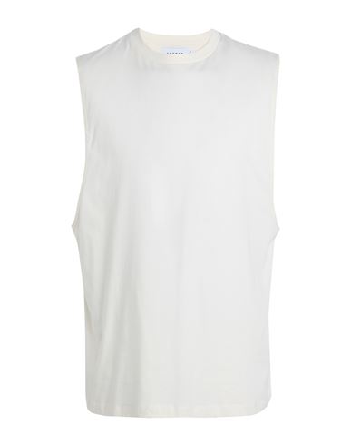 Topman Man T-shirt Ivory Size Xl Cotton In White