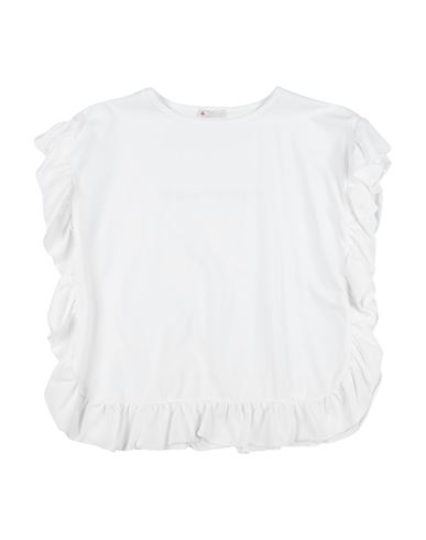 Peuterey Babies'  Toddler Girl T-shirt White Size 6 Cotton, Elastane