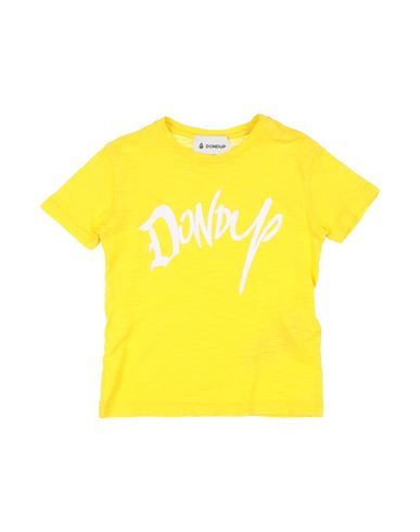 Dondup Babies'  Toddler Girl T-shirt Yellow Size 3 Cotton