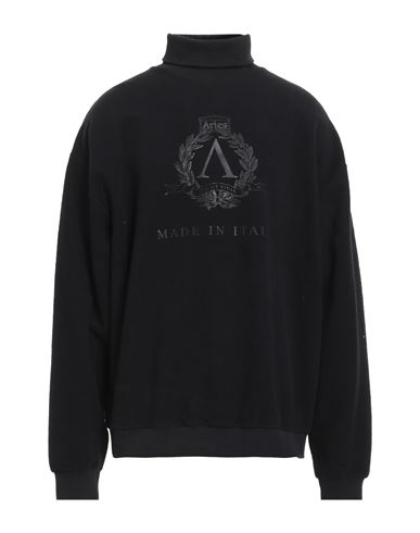 Aries Man Sweatshirt Black Size M Cotton