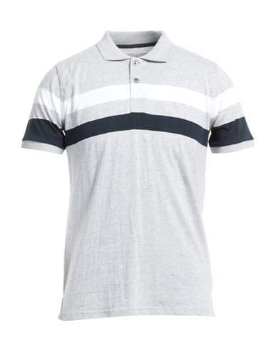 Shop Lost In Albion Man Polo Shirt Light Grey Size M Cotton