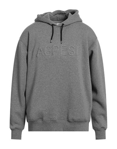 Aspesi Man Sweatshirt Grey Size Xl Cotton, Polyester