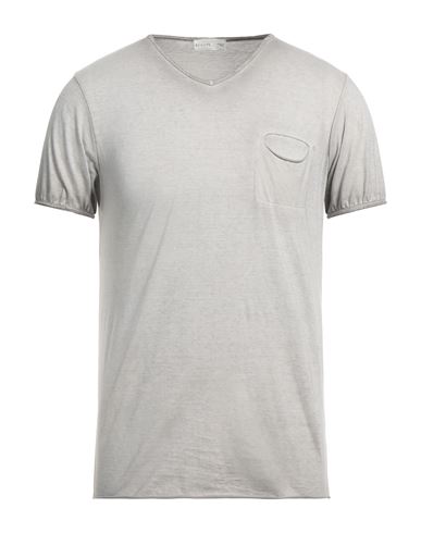 Become Man T-shirt Light Grey Size 38 Cotton