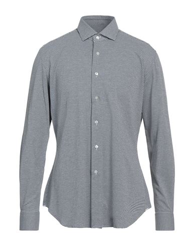 Xacus Man Shirt Grey Size 17 ½ Polyamide, Elastane