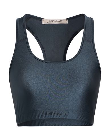 Hinnominate Woman Top Charcoal Size M Polyamide, Elastane In Blue