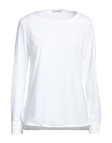 Camicettasnob Woman Top White Size 10 Polyamide, Elastane