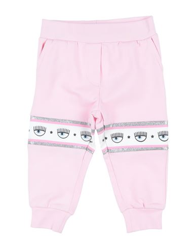 Chiara Ferragni Babies'  Newborn Girl Pants Pink Size 3 Cotton, Elastane