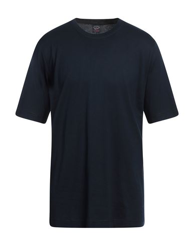 Paul & Shark Man T-shirt Midnight Blue Size Xxl Cotton