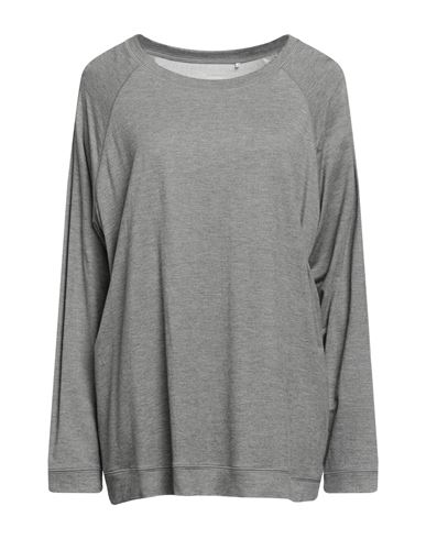 Calida Woman Sweatshirt Grey Size L Viscose, Tencel, Elastane