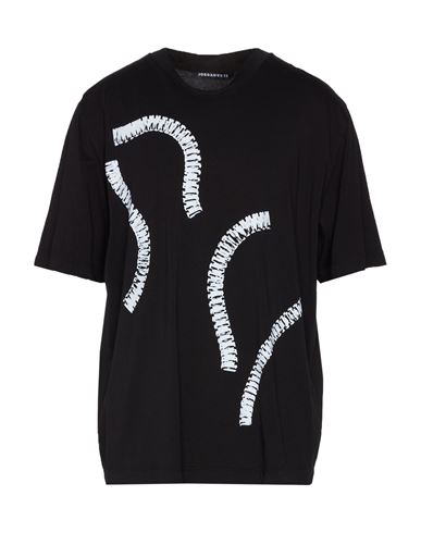 Jordanluca Man T-shirt Black Size L Cotton