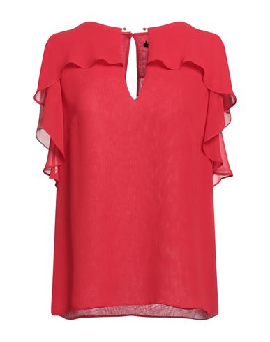 Camilla  Milano Camilla Milano Woman Blouse Red Size 6 Polyester