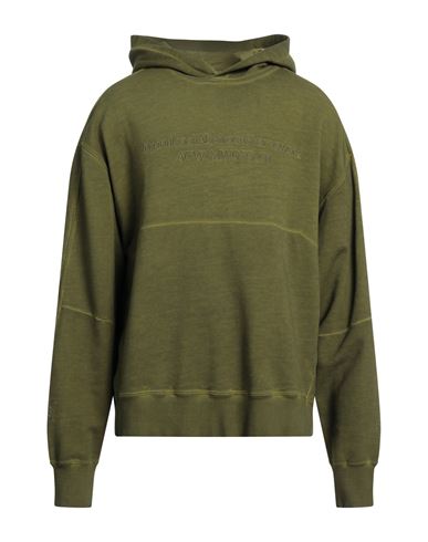 A-cold-wall* Man Sweatshirt Military Green Size Xs Cotton