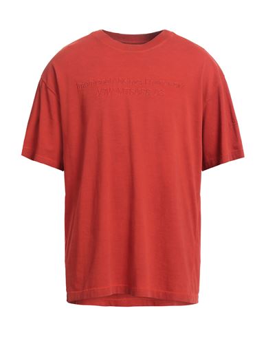 A-cold-wall* Man T-shirt Red Size S Cotton
