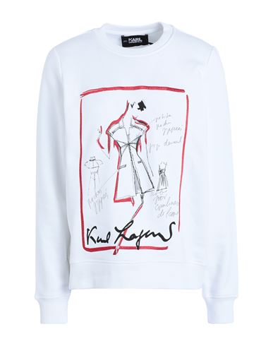 Karl Lagerfeld Karl Series Graphic-print Sweatshirt In White
