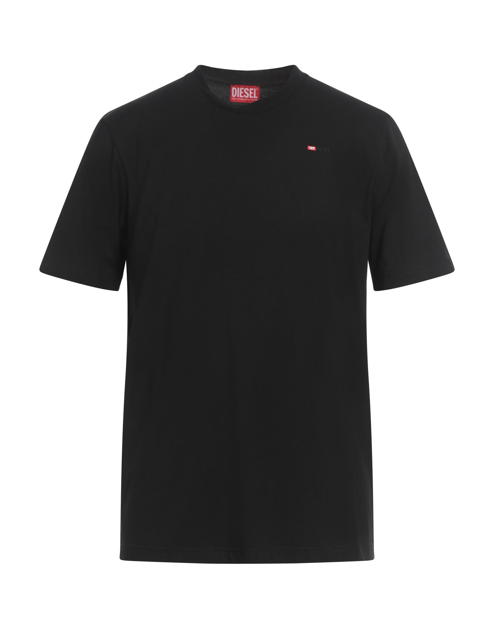 美品 DIESEL ディーゼル　くり抜きロゴTシャツ ブラック サイズ S DIESEL 【SALE】ディーゼル Tシャツ メンズ カットソー クルー