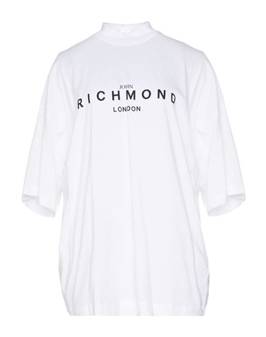 John Richmond Woman T-shirt White Size Xxl Cotton